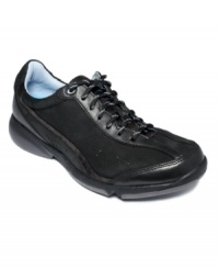 The Gadana Sneakers from Hush Puppies have a supple suede upper, comfort construction and a flexible sole for easygoing, athletic-inspired style. The Gadana Sneakers from Hush Puppies have a supple suede upper, comfort construction and a flexible sole for easygoing, athletic-inspired style.