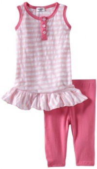 Splendid Littles Baby-Girls Infant Mini Rugby Stripe Tunic Legging Set, Pink Ribbon, 12-18 Months Splendid Littles Baby-Girls Infant Mini Rugby Stripe Tunic Legging Set, Pink Ribbon, 12-18 Months