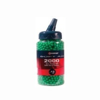 Crosman AirSoft 2,000 ct. Feeder Bottle Neon Green AirSoft BBs (6mm, 0.12g) Crosman AirSoft 2,000 ct. Feeder Bottle Neon Green AirSoft BBs (6mm, 0.12g)
