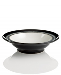 Sturdy and stylish, Denby's Halo rim soup bowl sets the tone for contemporary-cool dining in versatile stoneware. Sturdy and stylish, Denby's Halo rim soup bowl sets the tone for contemporary-cool dining in versatile stoneware.