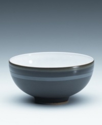 Perfect for every day use, this stoneware is versatile and stylish. A colorful striated pattern lends your tabletop modern polish. From Denby's dinnerware and dishes collection. Perfect for every day use, this stoneware is versatile and stylish. A colorful striated pattern lends your tabletop modern polish. From Denby's dinnerware and dishes collection.