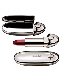 Guerlain called on one of the most talented jewellers from the Place Vendôme in Paris, Lorenz Bäumer, to create an object of mystery and seduction: Rouge G de Guerlain. At the first click, the case reveals a stunning mirror, a promise of your own personal luxury... and then an exceptional lipstick nestled within the case.An exceptional accessory, Rouge G de Guerlain surpasses mere Beauty with a breathtaking formula. Guerlain called on one of the most talented jewellers from the Place Vendôme in Paris, Lorenz Bäumer, to create an object of mystery and seduction: Rouge G de Guerlain. At the first click, the case reveals a stunning mirror, a promise of your own personal luxury... and then an exceptional lipstick nestled within the case.An exceptional accessory, Rouge G de Guerlain surpasses mere Beauty with a breathtaking formula.