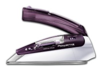 Rowenta DA1560 Classic Compact Steam Iron with 200 Hole Stainless Steel Soleplate 1000 Watt, Purple