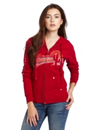 True Religion Women's Electric Cactus Raw Edge Classic Hoodie True Religion Women's Electric Cactus Raw Edge Classic Hoodie