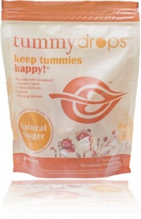 Tummydrops Ginger (bag of 30 individually wrapped drops)