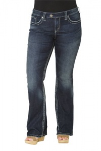 Silver Jeans Denim Womens Tuesday Plus Size Bootcut W1525SSR461 Silver Jeans Denim Womens Tuesday Plus Size Bootcut W1525SSR461