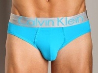 Calvin Klein Men's Steel Micro Hip Brief, Splash, X-Large Calvin Klein Men's Steel Micro Hip Brief, Splash, X-Large