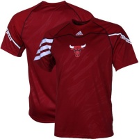 Adidas Men's Red Graphic T-Shirt Adidas Men's Red Graphic T-Shirt