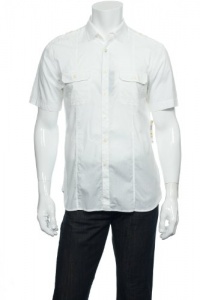 Alfani Men's White Button Down Shirt Alfani Men's White Button Down Shirt