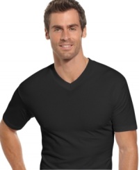 It takes two. Double down on comfort with this two pack of T shirts from Alfani. It takes two. Double down on comfort with this two pack of T shirts from Alfani.