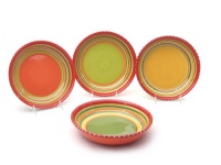 Certified International Hot Tamale Soup/Cereal Bowl, Set of 4 Assorted Designs Certified International Hot Tamale Soup/Cereal Bowl, Set of 4 Assorted Designs