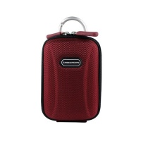 CaseCrown Hard Shell Case Cpver (Red Crimson) with Ring Clasp for Canon PowerShot ELPH 110 HS Point and Shoot Digital Camera CaseCrown Hard Shell Case Cpver (Red Crimson) with Ring Clasp for Canon PowerShot ELPH 110 HS Point and Shoot Digital Camera