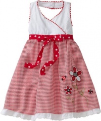 So La Vita Girls 2-6X Toddler Haulter Dress, Red, 2T So La Vita Girls 2-6X Toddler Haulter Dress, Red, 2T