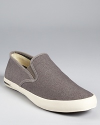 SeaVee's Baja Slip On Grey Linen Sneakers SeaVee's Baja Slip On Grey Linen Sneakers