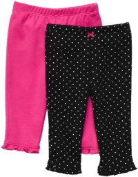 Carter's 2-Pack Pants - Pink/Black Carter's 2-Pack Pants - Pink/Black