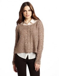 Ella Moss Women's Aquarius Long Sleeve Pullover Sweater Ella Moss Women's Aquarius Long Sleeve Pullover Sweater