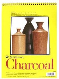 Strathmore 300 Series Charcoal Paper Pads 11 in. x 17 in. pad of 32 Strathmore 300 Series Charcoal Paper Pads 11 in. x 17 in. pad of 32