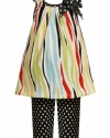 Size-6, Multi, BNJ-2115M, 2-Piece Multicolor Zebra Stripes and Dots Knit Dress and Legging Set,Bonnie Jean Little Girls Special Occasion Party Dress
