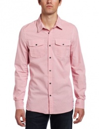 J.C. Rags Men's Striped Button-Front Shirt J.C. Rags Men's Striped Button-Front Shirt