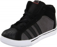 adidas Superstar Mid Lace-Up Sneaker (Little Kid/Big Kid),Black/Sharp Grey/Black,3 M US Little Kid adidas Superstar Mid Lace-Up Sneaker (Little Kid/Big Kid),Black/Sharp Grey/Black,3 M US Little Kid