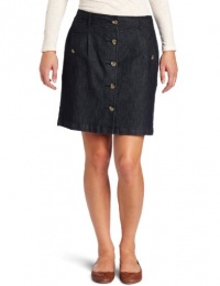 Dockers Women's Alpha Khaki Skirt, True Night, 6 Dockers Women's Alpha Khaki Skirt, True Night, 6