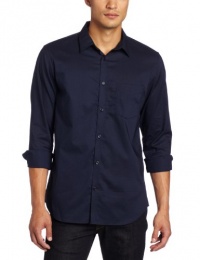 Calvin Klein Sportswear Men's Long Sleeve Mini Geo Printed Woven Calvin Klein Sportswear Men's Long Sleeve Mini Geo Printed Woven