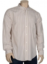 Marc Jacobs Mens Dress Shirt Cotton Beige and Tan Pinstripes X-Large XL Long Sleeves Marc Jacobs Mens Dress Shirt Cotton Beige and Tan Pinstripes X-Large XL Long Sleeves