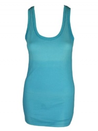 Zooey by Alice Heller womens u-neck pique tank top Zooey by Alice Heller womens u-neck pique tank top