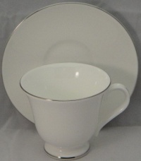 Wedgwood Signet Platinum Cup & Saucer Wedgwood Signet Platinum Cup & Saucer