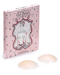 Fashion Forms extreme silicone gel petals with travel case. For a smooth look with or without your bra. Can be worn up to 25 times when all instructions are followed carefully. Style #P6556 Fashion Forms extreme silicone gel petals with travel case. For a smooth look with or without your bra. Can be worn up to 25 times when all instructions are followed carefully. Style #P6556