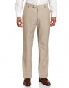 Kenneth Cole Reaction Men's Linen Slim Fit Flat Front Dress Pant