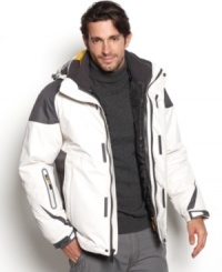 Gear up for some serious cold-weather play time in this high-performance 3-in-1 waterproof jacket from Gerry. Gear up for some serious cold-weather play time in this high-performance 3-in-1 waterproof jacket from Gerry.