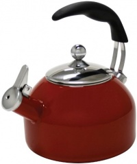 Chantal 1.8-Quart Timeless Teakettle, Enamel on Steel, Chili Red Chantal 1.8-Quart Timeless Teakettle, Enamel on Steel, Chili Red