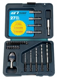 Bosch CC2130 Clic-Change 27-Piece Drilling and Driving Set with Clic-Change Chuck Bosch CC2130 Clic-Change 27-Piece Drilling and Driving Set with Clic-Change Chuck