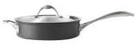 Calphalon One Infused Anodized 3-Quart Sauté Pan with Lid Calphalon One Infused Anodized 3-Quart Sauté Pan with Lid
