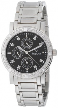 Bulova Men's 96E04 Diamond Multifunction Watch Bulova Men's 96E04 Diamond Multifunction Watch