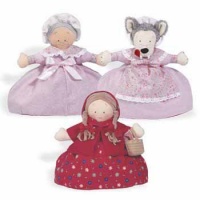 Topsy Turvy Doll - Little Red Riding Hood, Grandmother, And Wolf Topsy Turvy Doll - Little Red Riding Hood, Grandmother, And Wolf