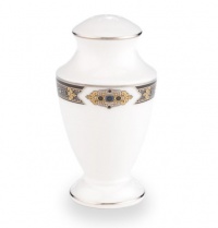 Lenox Vintage Jewel Platinum Banded Bone China Salt Shaker Lenox Vintage Jewel Platinum Banded Bone China Salt Shaker