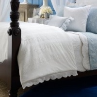 Ralph Lauren Springhill Seersucker King Duvet Cover White Ralph Lauren Springhill Seersucker King Duvet Cover White