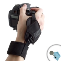 USA Gear DualGRIP Steady Shot Professional DuraNeoprene Wrist Strap for Canon EOS Rebel T5i , T4i , T3i , T3 , T2i , 100D , 550D , 600D , 650D , 1100D , 5D Mark III , 6D & More DSLR Digital Cameras - With Cleaning Kit USA Gear DualGRIP Steady Shot Professional DuraNeoprene Wrist Strap for Canon EOS Rebel T5i , T4i , T3i , T3 , T2i , 100D , 550D , 600D , 650D , 1100D , 5D Mark III , 6D & More DSLR Digital Cameras - With Cleaning Kit