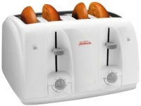 Sunbeam 3823-100 4-Slice Wide Slot Toaster, White Sunbeam 3823-100 4-Slice Wide Slot Toaster, White