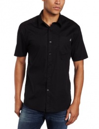 Volcom Men's Why Factor Solid Short Sleeve Shirt