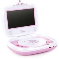 Disney P7100PD 7-Inch Portable DVD Player - Pink Disney P7100PD 7-Inch Portable DVD Player - Pink