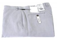Calvin Klein Mens Flat Front Solid Light Silver Lightweight Dress Pants Calvin Klein Mens Flat Front Solid Light Silver Lightweight Dress Pants