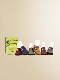 Six pairs of brightly colored, low-top-printed socks, packaged in an adorable keepsake box.Cotton/Nylon/SpandexMachine washImported Six pairs of brightly colored, low-top-printed socks, packaged in an adorable keepsake box.Cotton/Nylon/SpandexMachine washImported