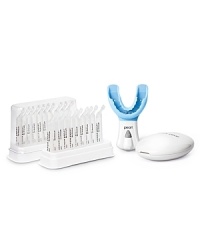 Tanda Pearl™ is a new revolutionary teeth whitening system that uses patented ionic technology to deliver professionally whiter teeth in 5 days and visibly whiter teeth in just 5 minutes. Enamel-safe and easy to use, the Pearl provides total-mouth whitening with no sensitivity or irritation.• Immediately: Teeth are visibly whiter after just one 5-minute treatment.• After 5 days: Professionally whiter teeth, with no sensitivity. Guaranteed fast, safe and highly effective results due to patented ionic technology.• Total-Mouth Whitening: The only system with a double-biting tray to whiten both front and back of all teeth at the same time.• No Sensitivity: Enamel-safe ionic technology provides maximum whitening results without sensitivity or irritation.• Easy to Use: Hands-free mouth-tray device is soft and comfortable.• Reusable: Device lasts up to 50 treatments, with additional booster kits of gel available for a smile boost or regular smile maintenance.• Clean, Fresh Feeling: Treatment effectively kills bacteria, reduces tartar build-up, and fights bad breath. Leaves your mouth feeling fresh, cool and clean.Tanda Pearl Ionic Teeth Whitening System includes: • Pearl mouth-tray device • 20 Ionic whitening gel tubes • Clamshell storage case • User manual• Quick Reference Guide 