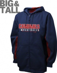 St. Louis Cardinals Big & Tall Authentic Collection Red Hooded Sweatshirt St. Louis Cardinals Big & Tall Authentic Collection Red Hooded Sweatshirt