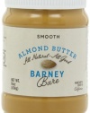 Barney Butter Bare Almond Butter, Smooth, 16 Ounce