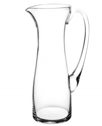 Refill glasses with effortless grace. Clean lines in Villeroy & Boch crystal make this tall Allegorie pitcher a simply timeless addition to any table and occasion. Refill glasses with effortless grace. Clean lines in Villeroy & Boch crystal make this tall Allegorie pitcher a simply timeless addition to any table and occasion.