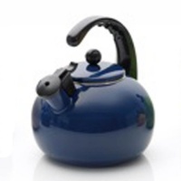 Horizon 2-1/2-Quart Whistling Tea Kettle by Creative Home, Cobalt Blue Horizon 2-1/2-Quart Whistling Tea Kettle by Creative Home, Cobalt Blue